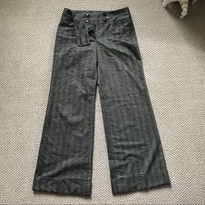 Express Design Studio Wide Leg Wool Trousers